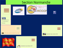 Tablet Screenshot of normandie.acccf.com